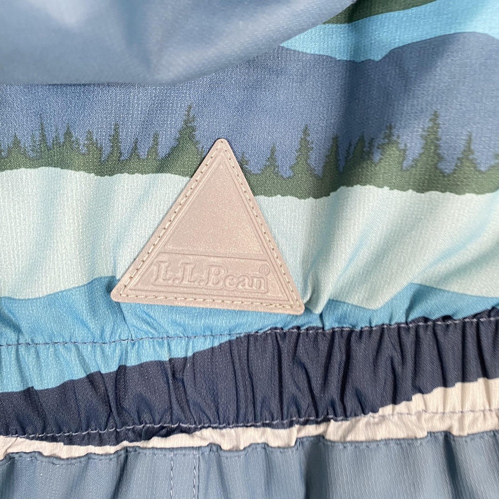 L.L. Bean Snowsuit Baby Boys 6-12 Months Blue Stripe Hooded Thinsulate One Piece - Picture 7 of 16